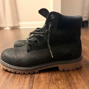 Timberland Black and Brown Women's Boots